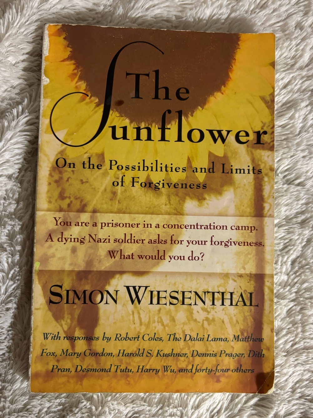 The Sunflower by Simon Wiesenthal